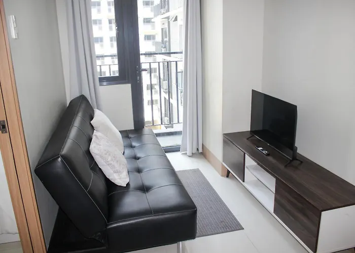Apartment Cozy 642 1br Shore3 Residence, Amenity Pool View, Near Airport, Ikea, Moa, Smx, Pasay City, *